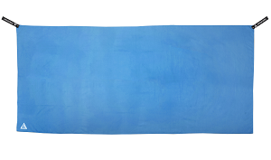 Toalla de microfibra - tamaño grande - color azul