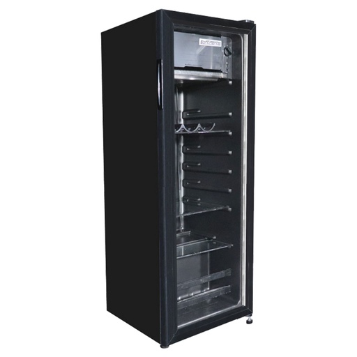 [SC128] Refrigeradora CONTINENTAL Minibar Sc128 Negro Puerta De Vidrio 118 Lts