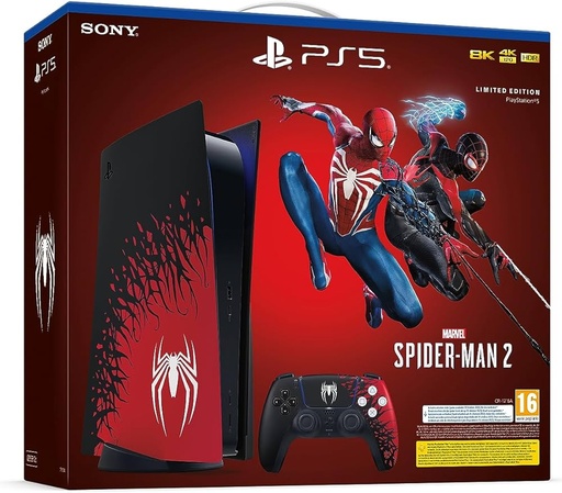 [CFI-1215A] Sony PS5 Play station 5 1tb Edición Especial SPIDER MAN 2