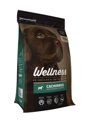 [usa_52] Alimento Para Perros Wellness Puppy Dog Rmg Grain Free 2.5Kg