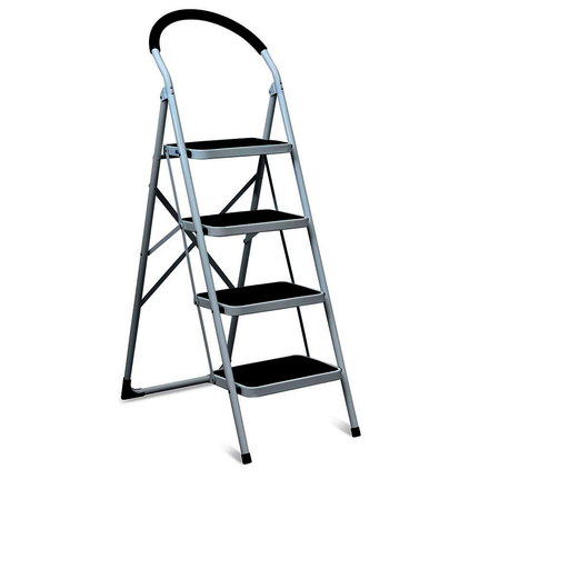 [HERCON00161] Escalera Plegable De Aluminio - 4 Pisos