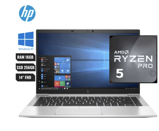 [008227] Laptop Hp Elitebook 845 G7 Amd Ryzen 5 Pro 4650u (4th) 256gb Ssd 16gb 14″ (1920×1080)