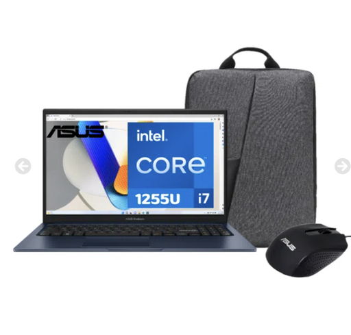 [008297] Laptop Asus X1504za-nj981 Intel Core I7-1255u Ram 16gb Ssd512gb 15.6″ Fhd Freedos EspaÑol Incluye Mochila+mouse Blue – X1504za-nj 981