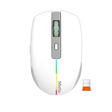 [14-01-084] " Mouse wireless MT-BTM002 blanco MEETION"